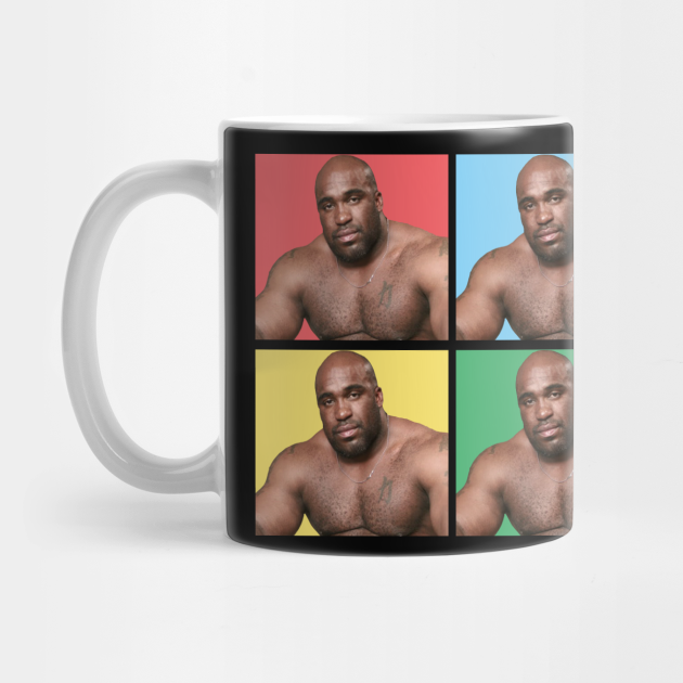 Barry Wood Album Cover Large Black Man Mug TeePublic